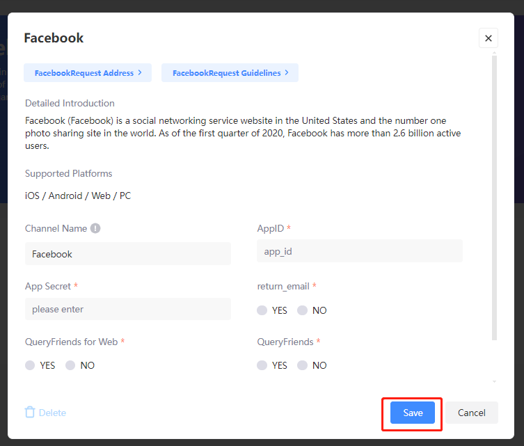 Configure Channels