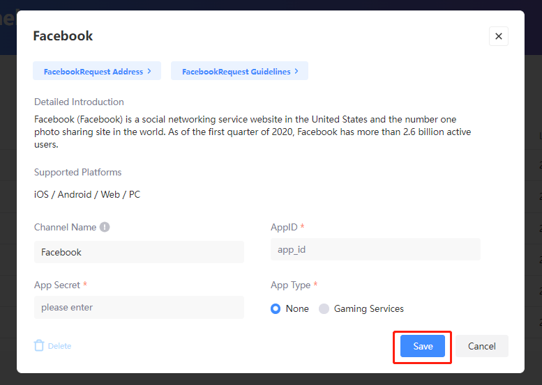 Configure Channels