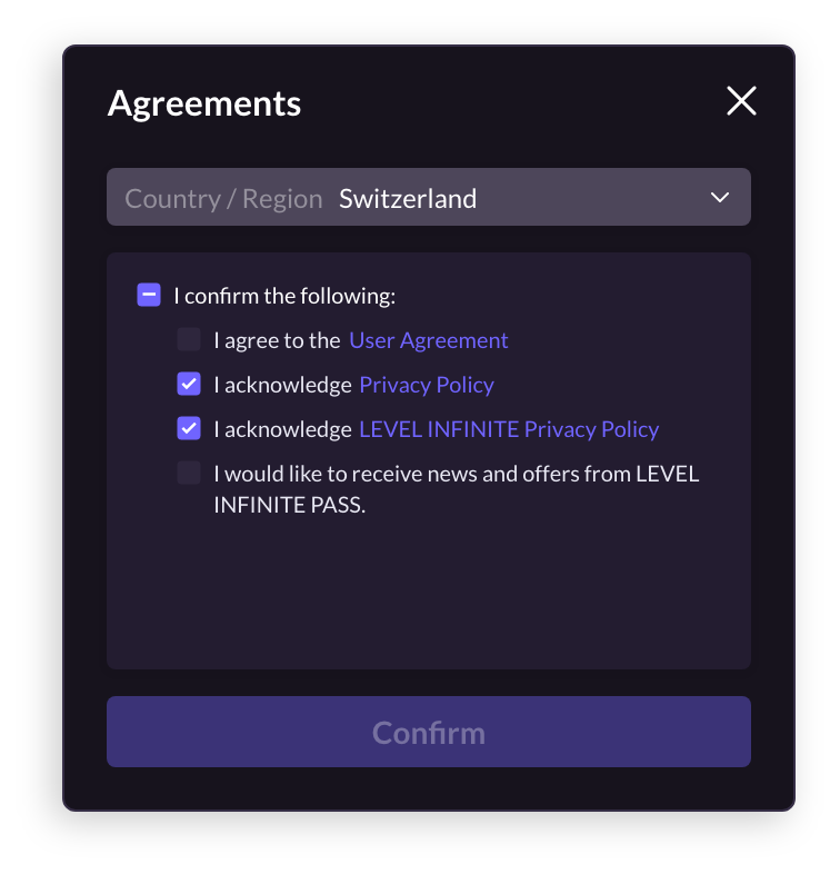 Image: No Confirmation Required
