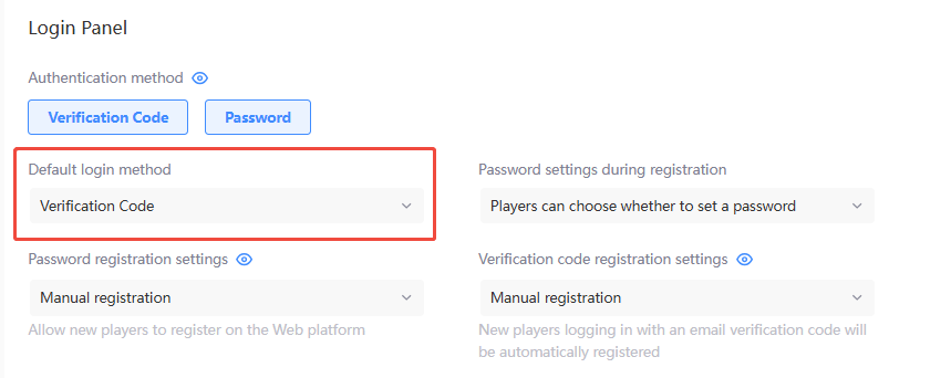 Login Registration