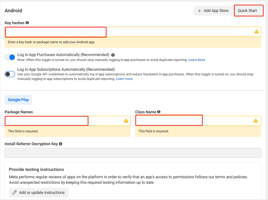 Image: Add platform configuration