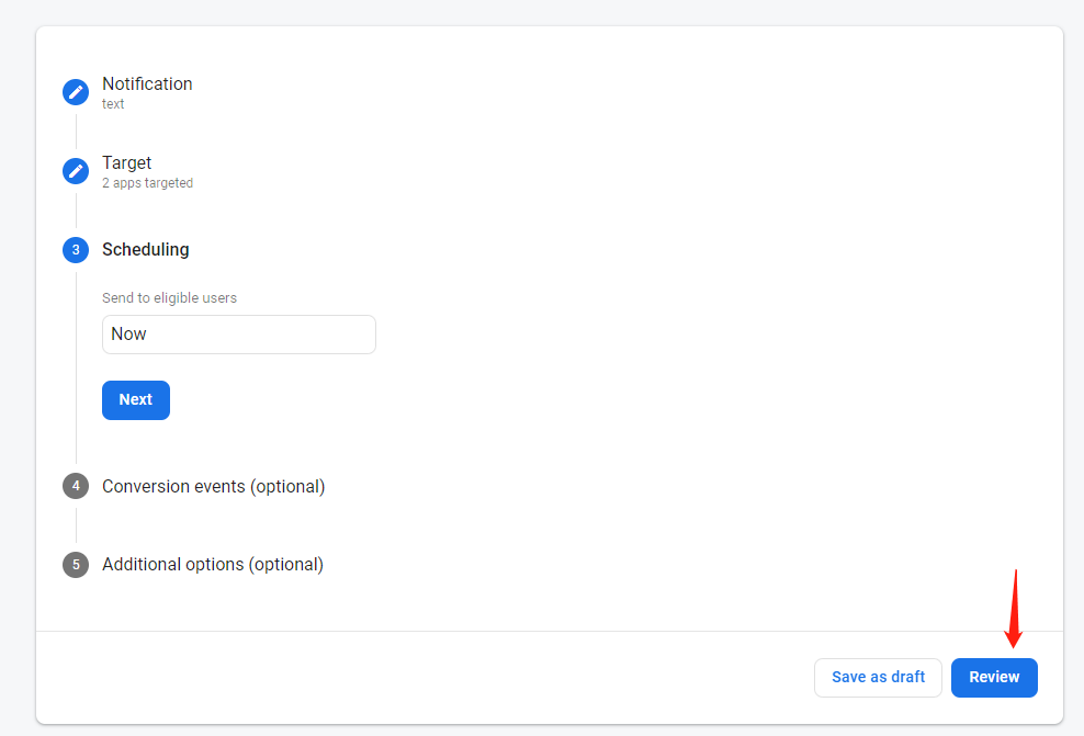 Image: Firebase Select Timing