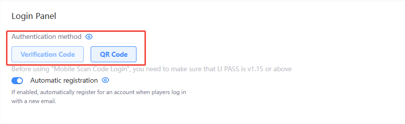 Login Registration